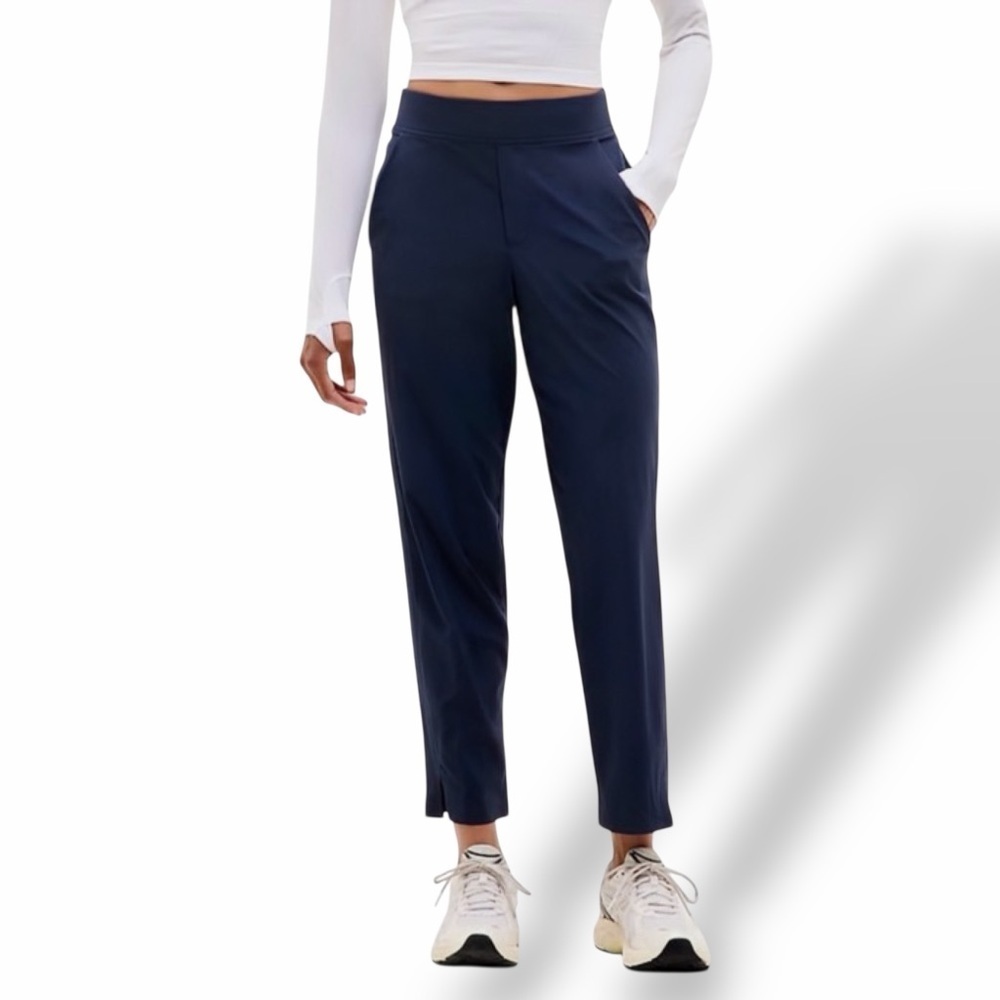 Athleta ‘Brooklyn Mid-Rise Ankle Pant’ in Navy Blue Size 12